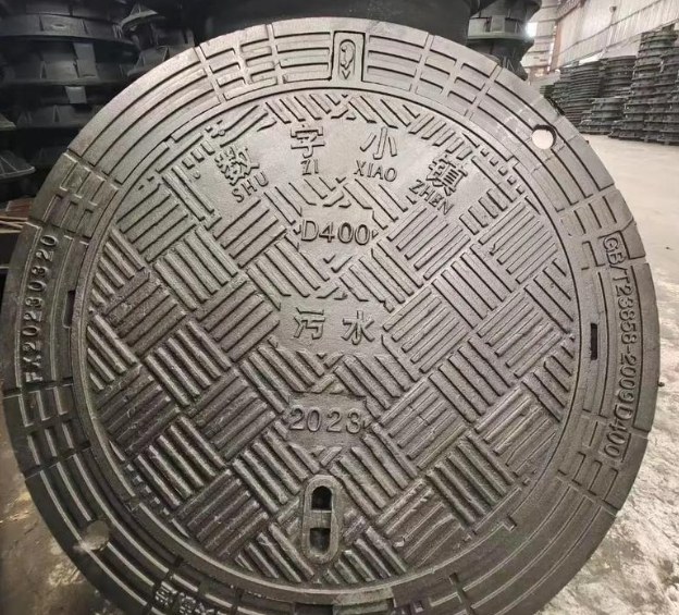 丘北球墨铸铁防沉降井盖展示